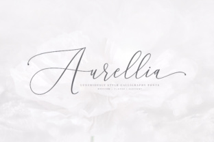 Aurellia: A Classy Handwritten Font
