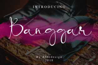 Banggar: A Classy Script Font