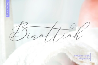Binattiah: A Stylish Script Font for Web Design