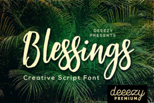 Blessings Font for Editorial Design