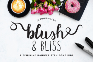 Blush Bliss: A Font That Adds Joy to Your Brand
