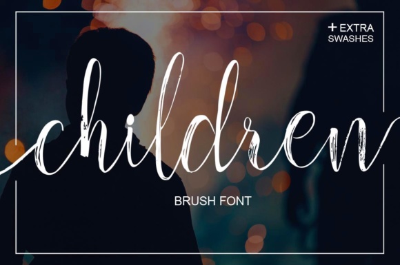 Children: A Delicate Script Font