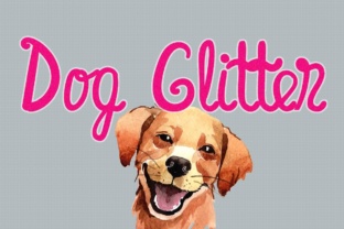 Dog Glitter Review: A Bold Script for Creative Projects
