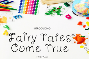 Fairy Tales Come True Font Review