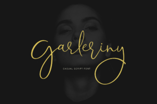 Garleriny: A Fresh Handmade Script for Branding