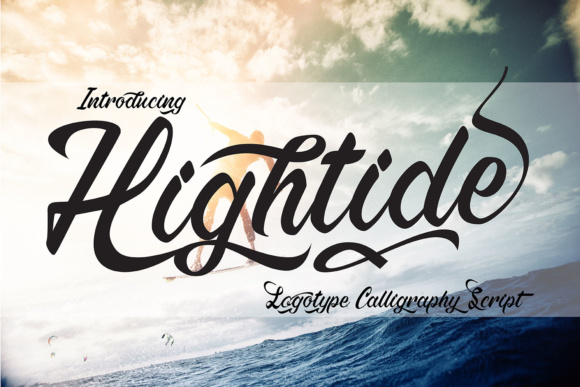 Hightide: A Stylish Script Font