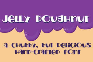 Jelly Doughnut: A Bold Font for Editorial Design