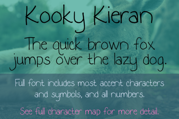 Kooky Kieran Font for Web Design