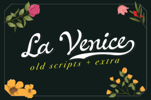 La Venice Font: Modern Script for Editorial Design