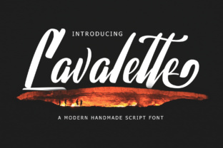 Lavalette: A Painterly Font for Creative Projects