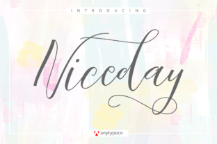 Niceday: A Feminine Script Font for Web Design