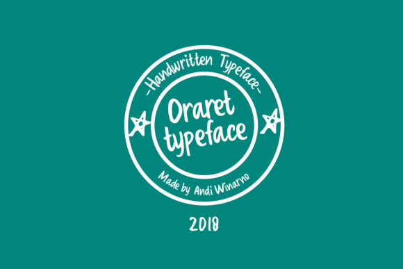 Oraret: A Handwritten Font for Bold Campaigns