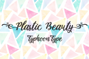 Plastic Beauty: A Bold Display Font
