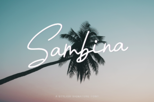Sambina: A Fresh Script Font for Creative Campaigns