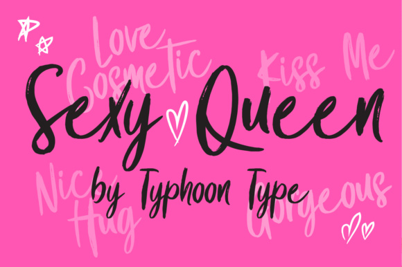 Sexy Queen: A Bold Brushstroke for Branding