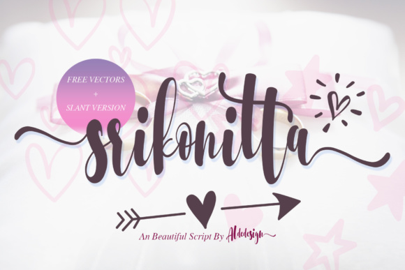 Srikonitta: A Delightful Script Font