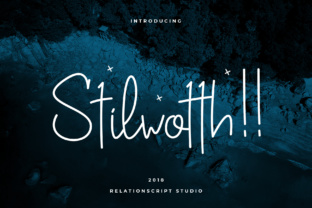 Stilwotth: A Script Font for Impactful Design