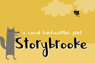 Storybrooke: A Youthful Font for Creative Projects