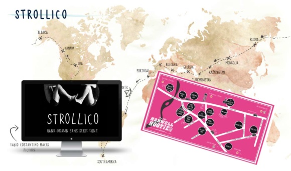Strollico: A Fun Font for Creative Web Design