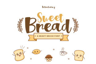 Sweet Bread: A Handwritten Font for Cheerful Projects